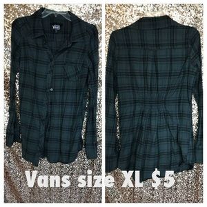 Vans button up top.